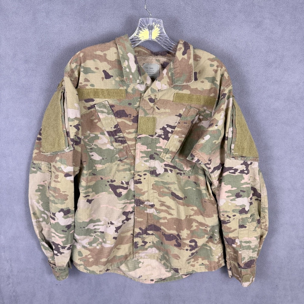 US Military Army OCP Combat Coat FR Small Regular Fire Resistant Insect Guard